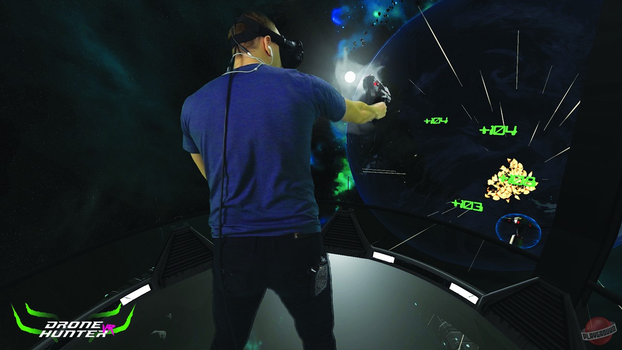 Скриншот из игры Drone Hunter VR - 1