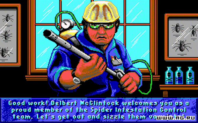 Скриншот из игры Arachnophobia - 9