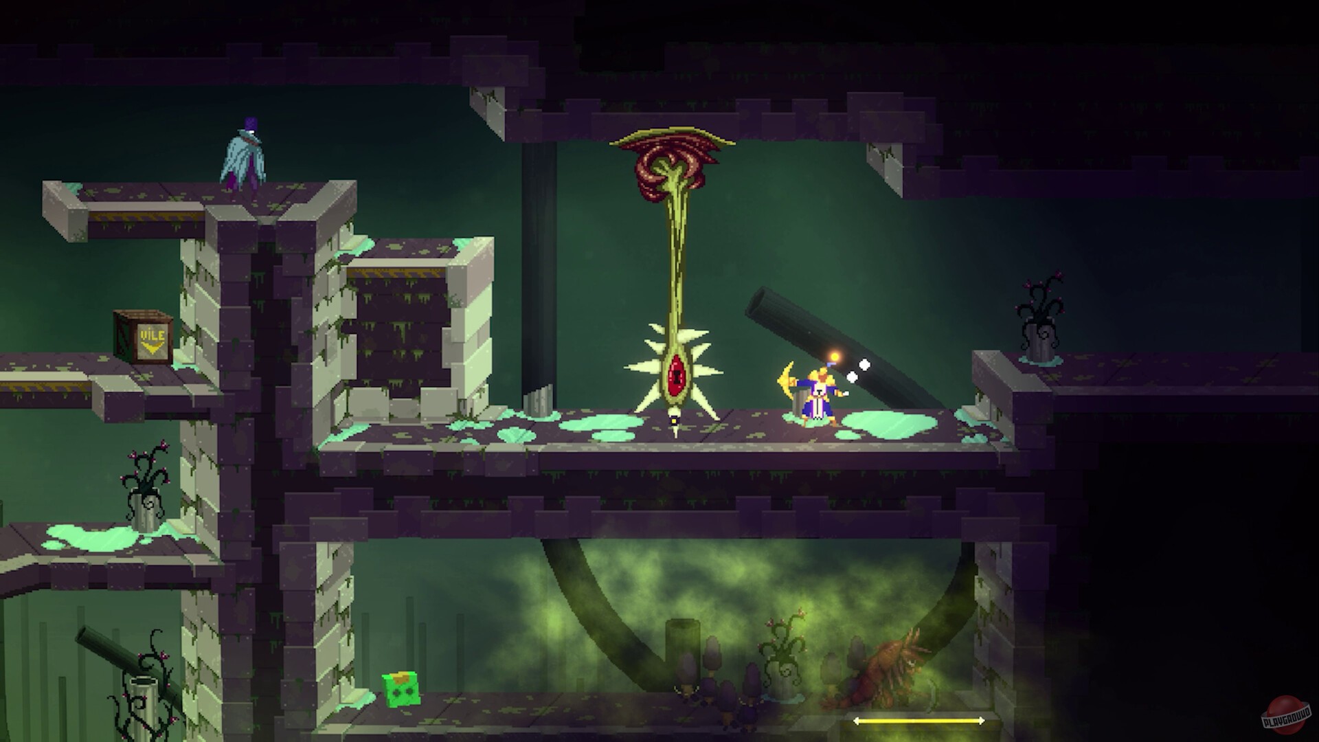 Скриншот из игры Adventure of Samsara - 2