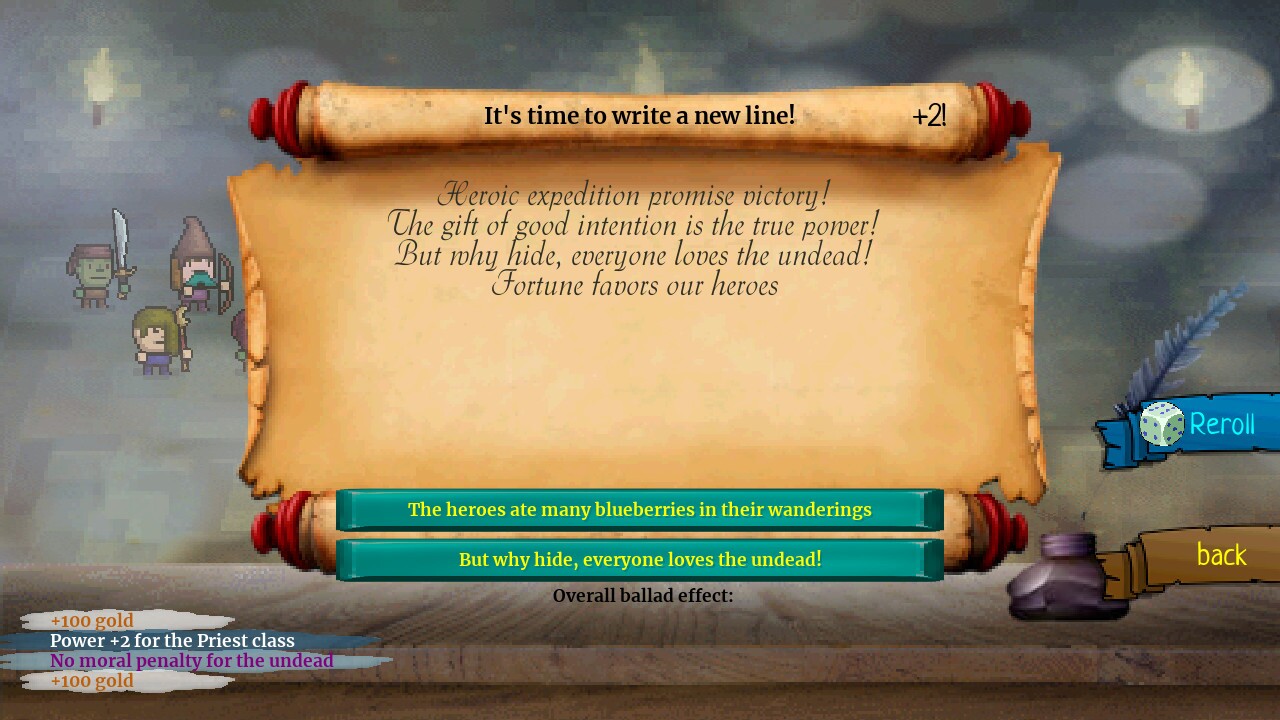 Скриншот из игры Bard Idle - 2