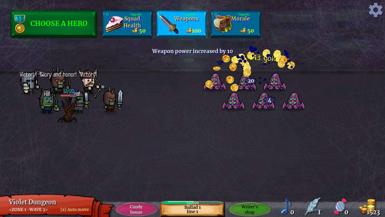 Скриншот из игры Bard Idle - 16