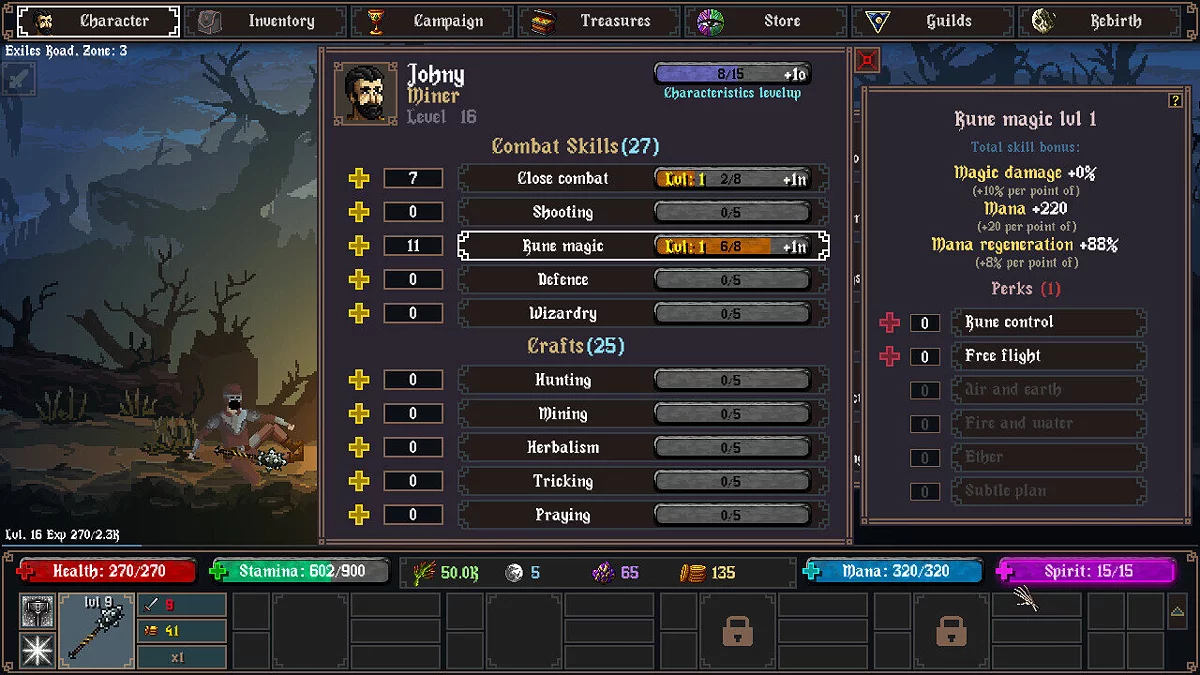 Скриншот из игры Gothic Clicker - 10