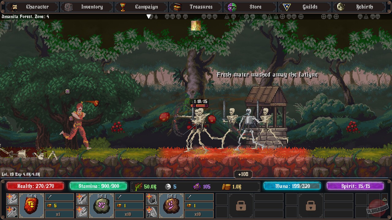 Скриншот из игры Gothic Clicker - 9