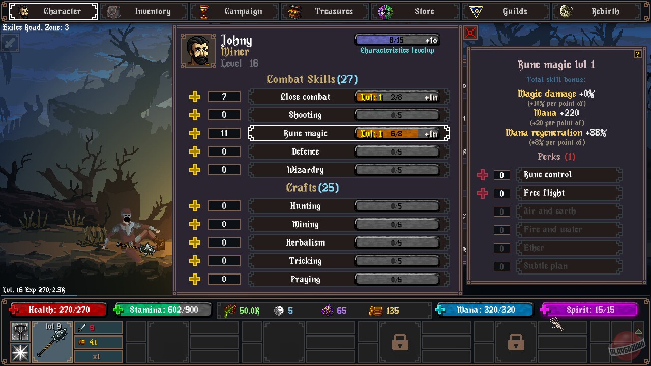 Скриншот из игры Gothic Clicker - 3