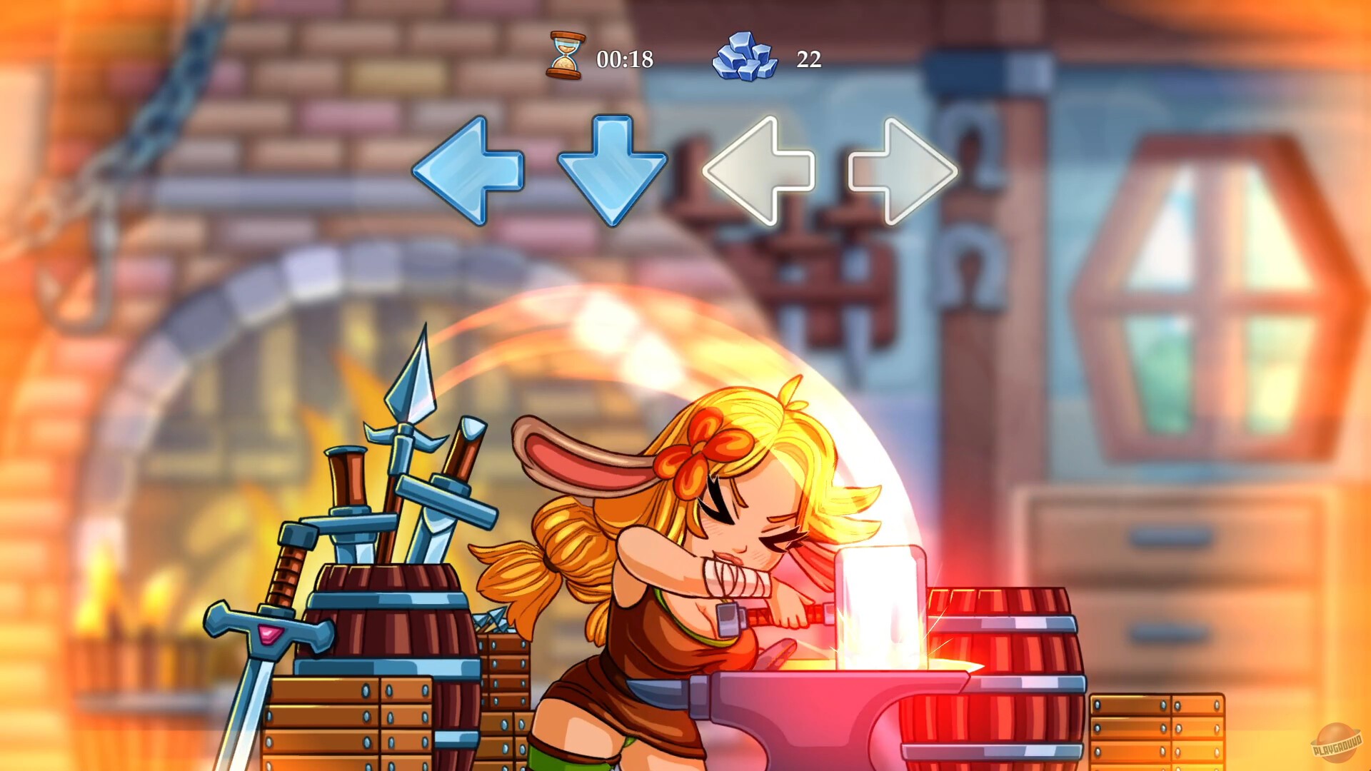 Скриншот из игры Horny Warp: Hentai Fantasy - 2