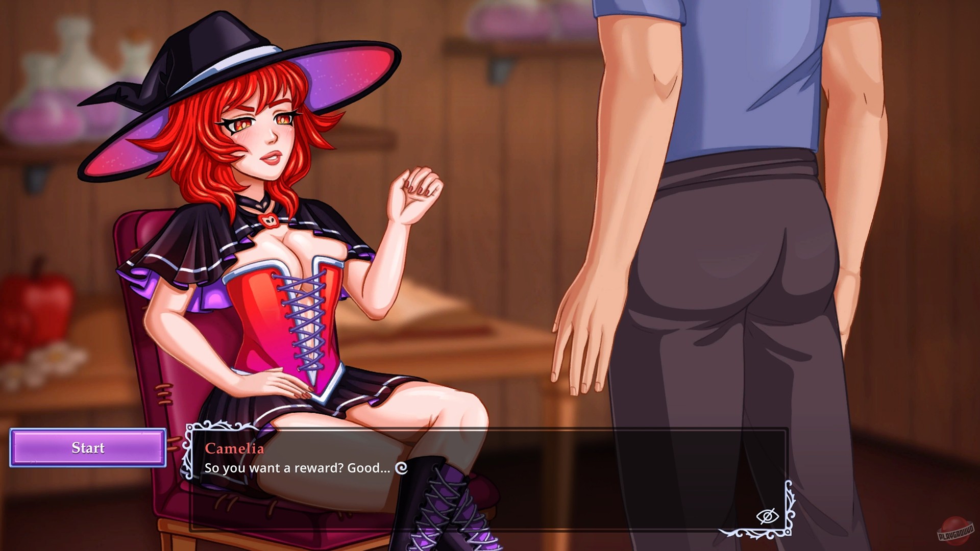 Скриншот из игры Horny Warp: Hentai Fantasy - 4