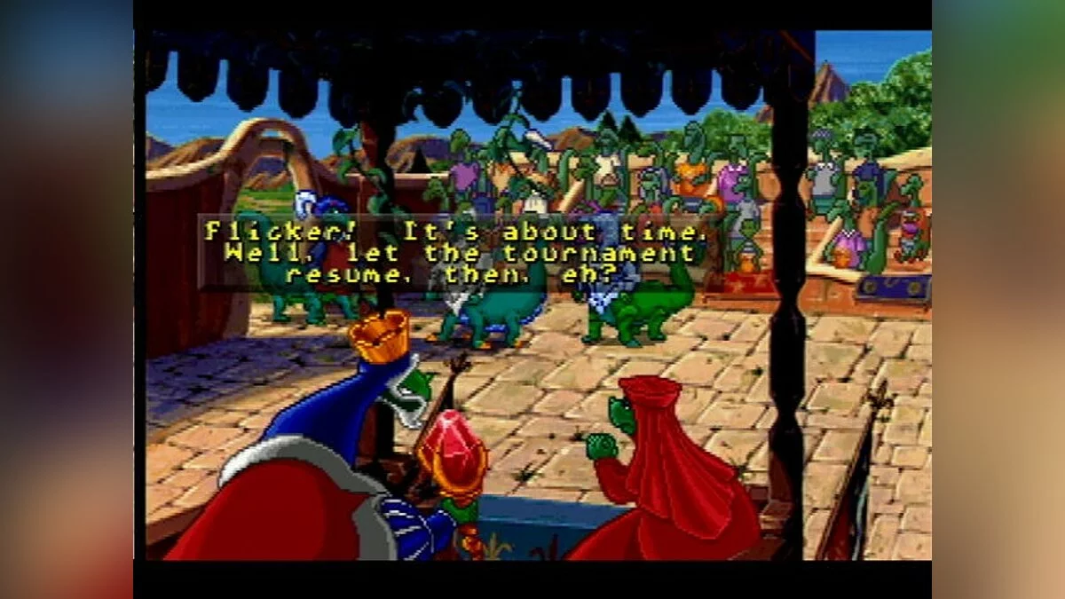 Скриншот из игры Blazing Dragons - 1