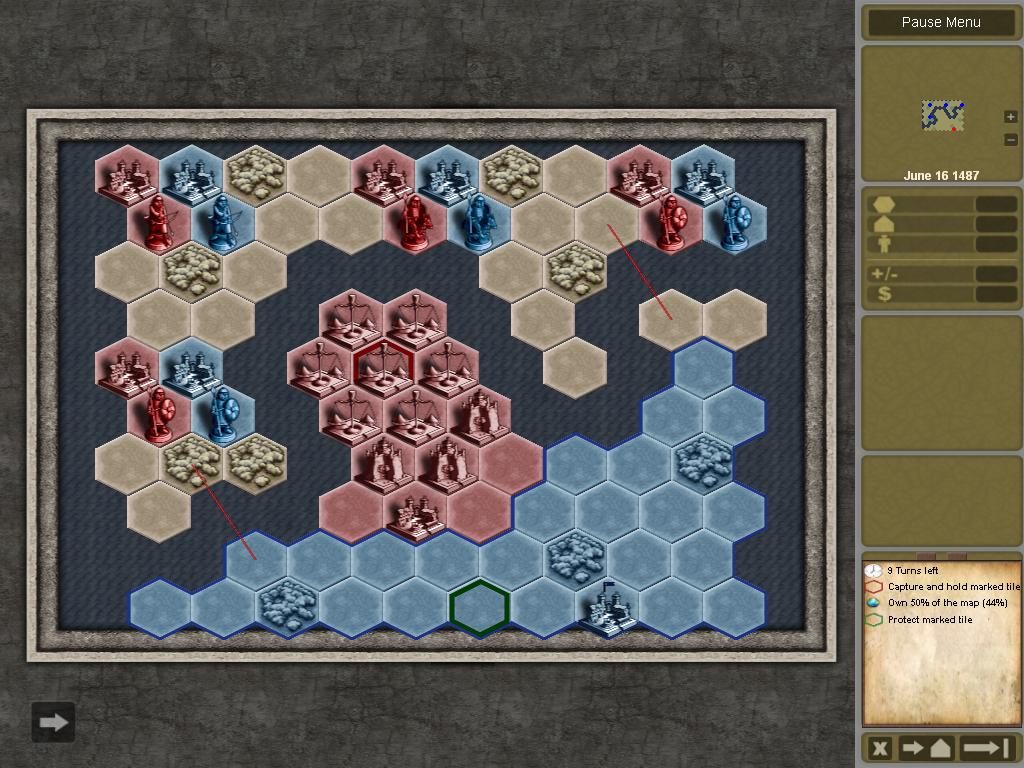 Скриншот из игры Conquest! Medieval Realms - 2