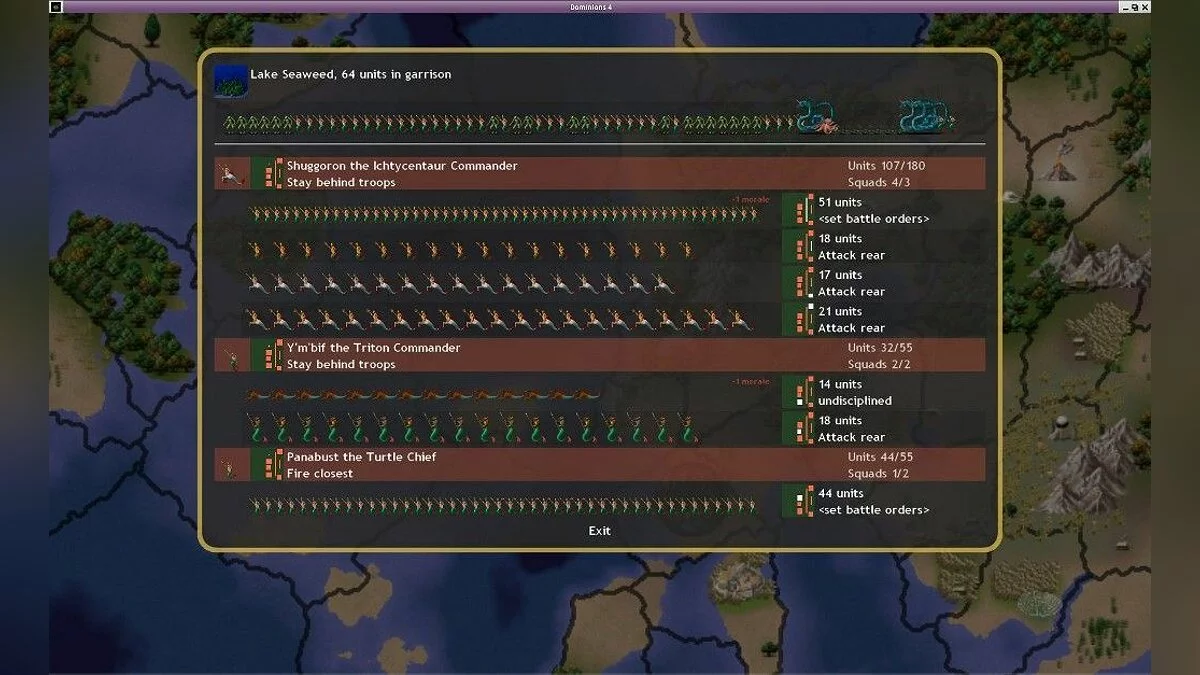 Скриншот из игры Dominions 4: Thrones of Ascension - 32