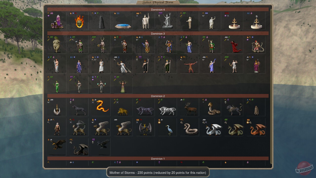 Скриншот из игры Dominions 6 - Rise of the Pantokrator - 5