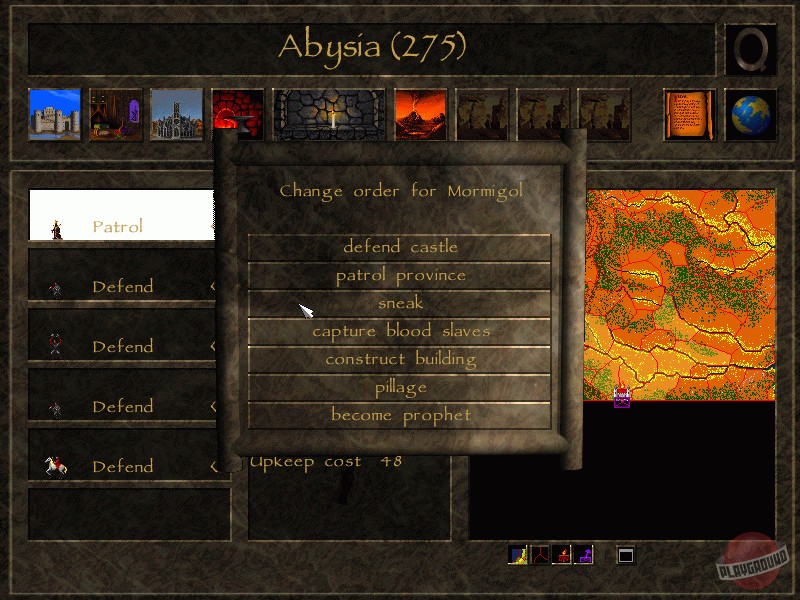 Скриншот из игры Dominions: Priests, Prophets & Pretenders - 7