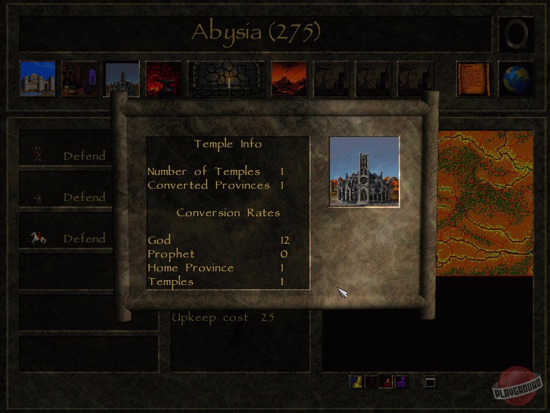 Скриншот из игры Dominions: Priests, Prophets & Pretenders - 5