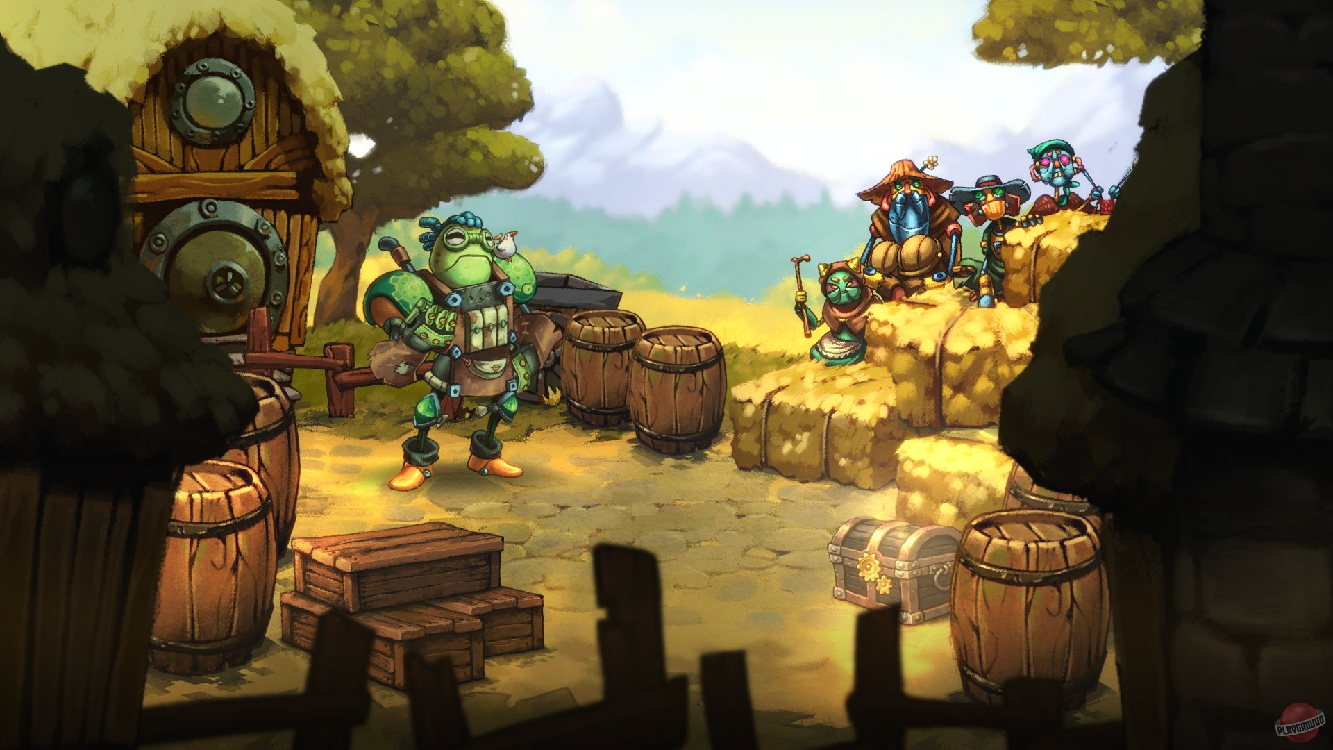 Скриншот из игры SteamWorld Quest: Hand of Gilgamech - 50