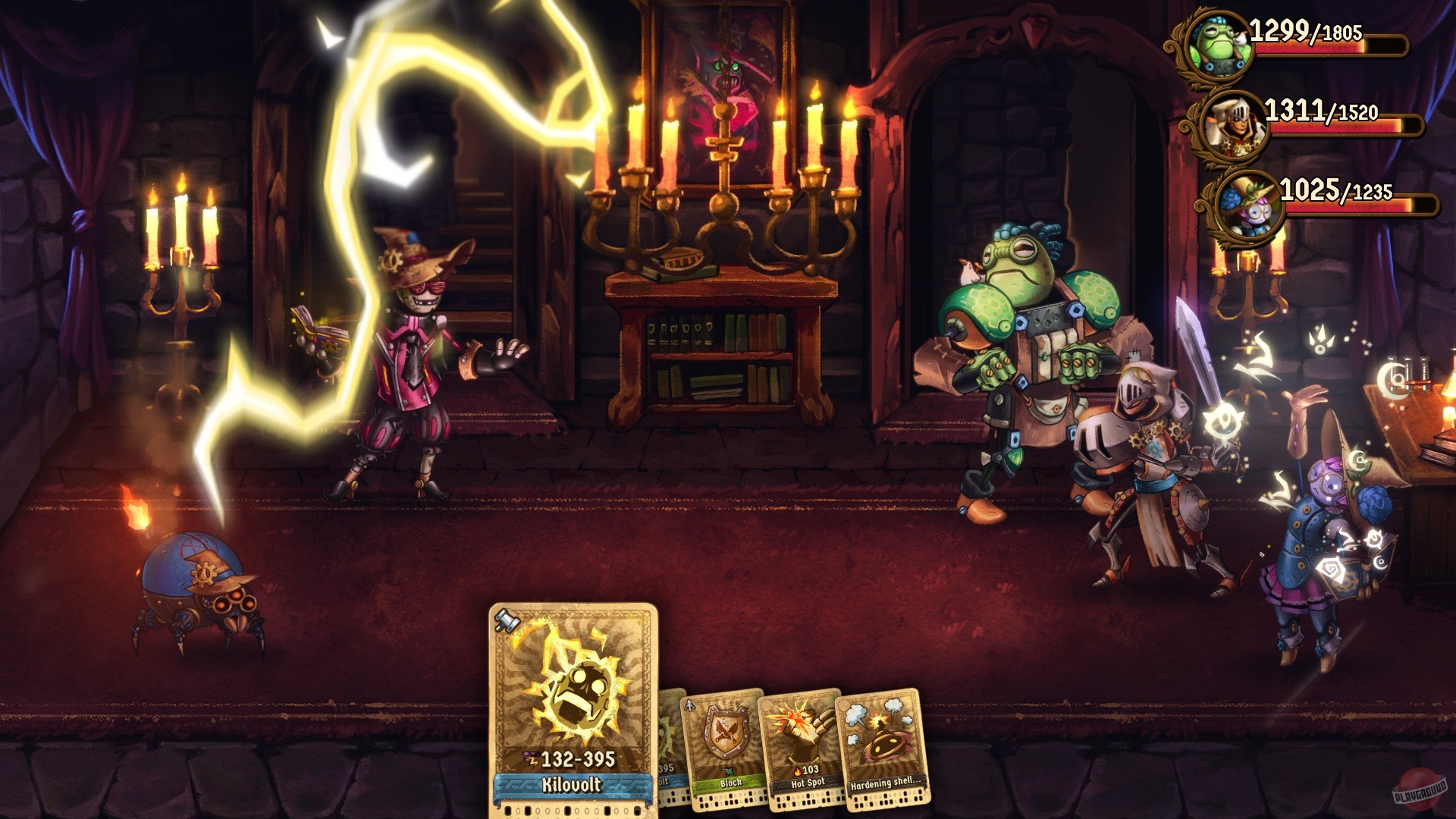 Скриншот из игры SteamWorld Quest: Hand of Gilgamech - 31