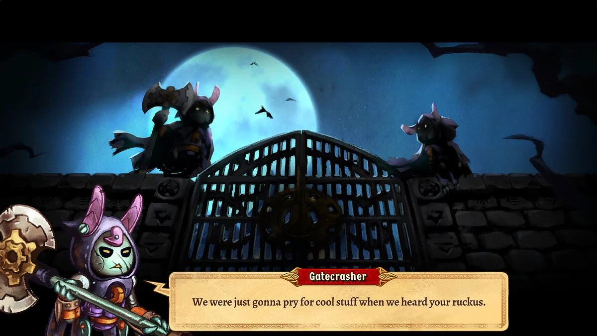 Скриншот из игры SteamWorld Quest: Hand of Gilgamech - 22