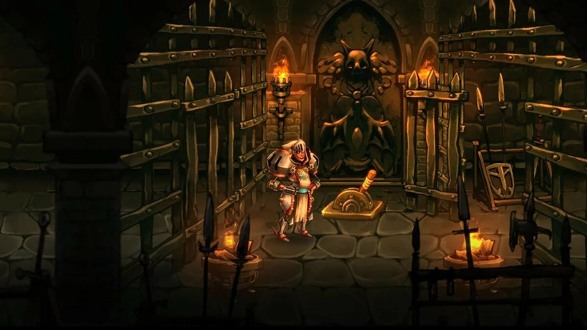 Скриншот из игры SteamWorld Quest: Hand of Gilgamech - 32
