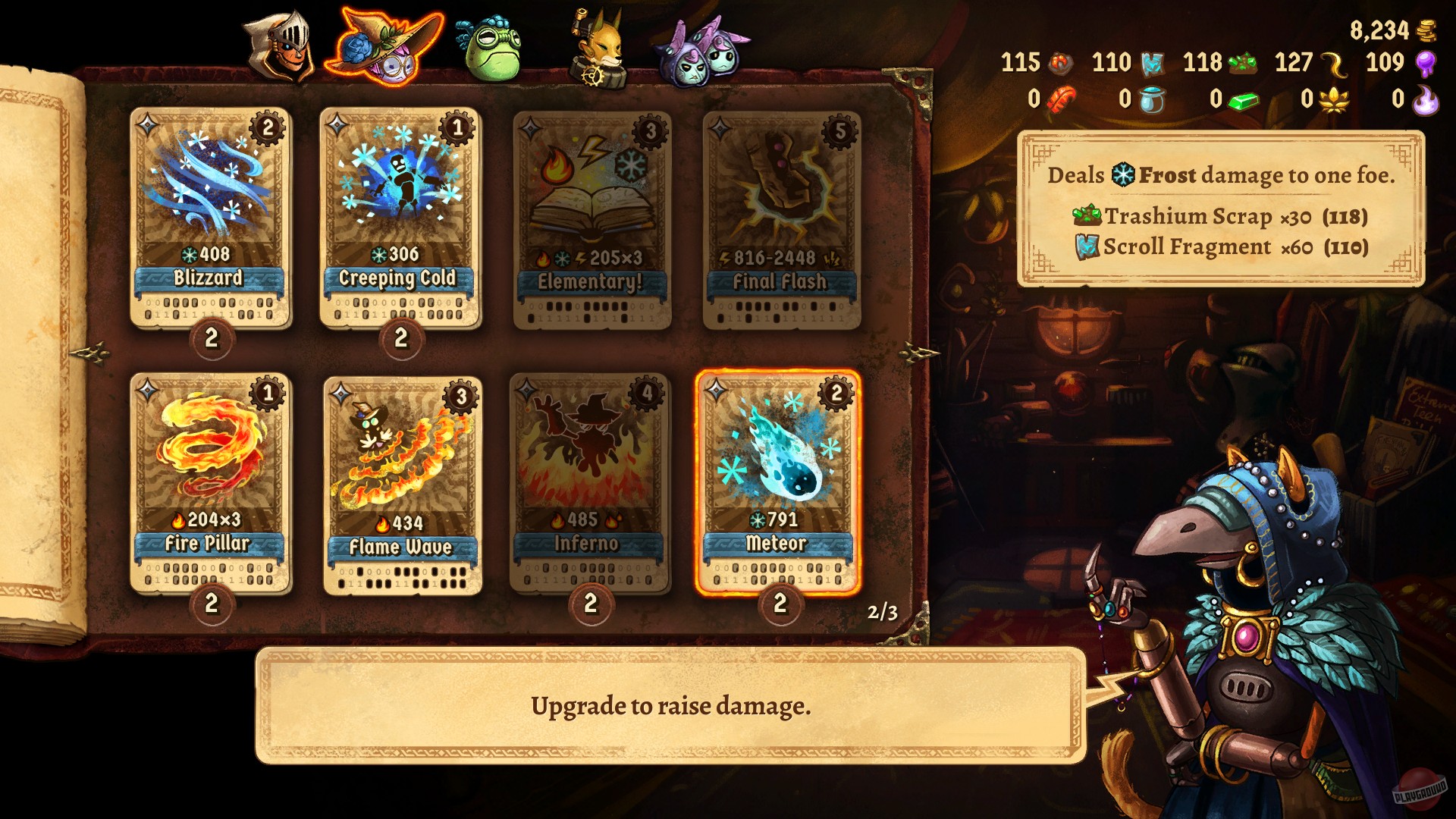 Скриншот из игры SteamWorld Quest: Hand of Gilgamech - 36