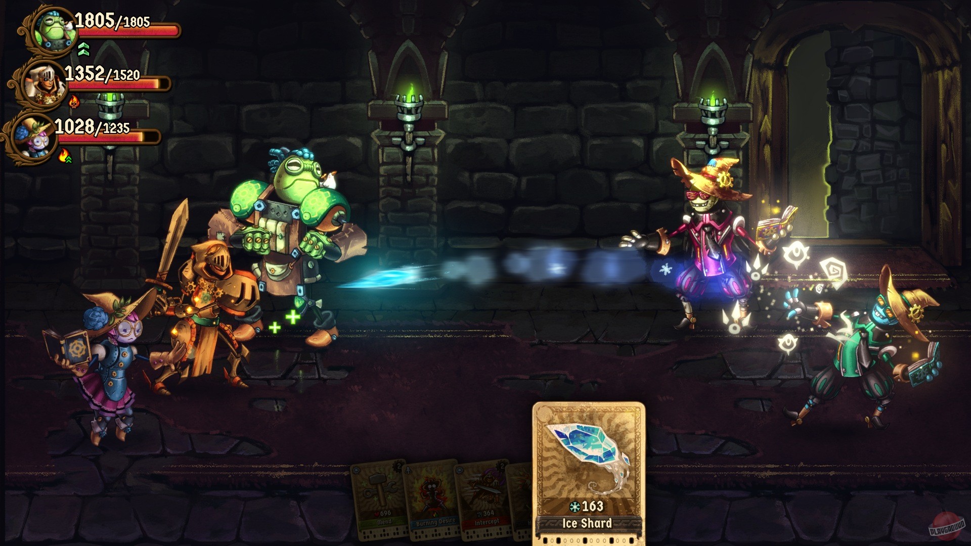 Скриншот из игры SteamWorld Quest: Hand of Gilgamech - 38