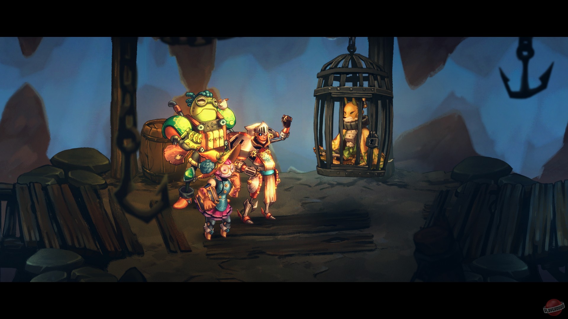 Скриншот из игры SteamWorld Quest: Hand of Gilgamech - 25