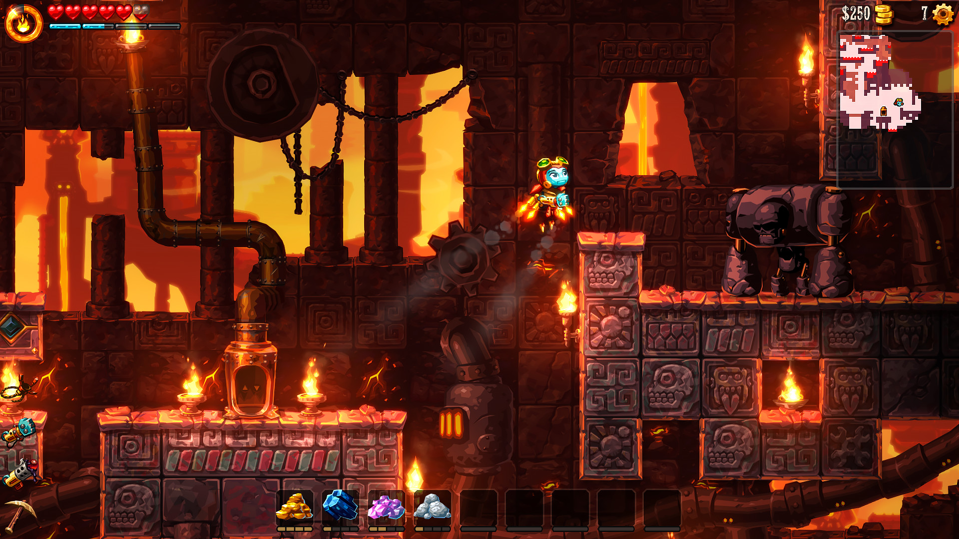 Скриншот из игры SteamWorld Dig 2 - 35