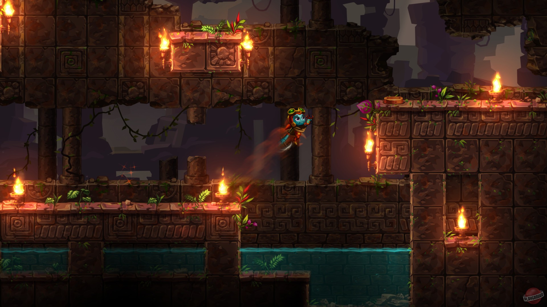 Скриншот из игры SteamWorld Dig 2 - 14