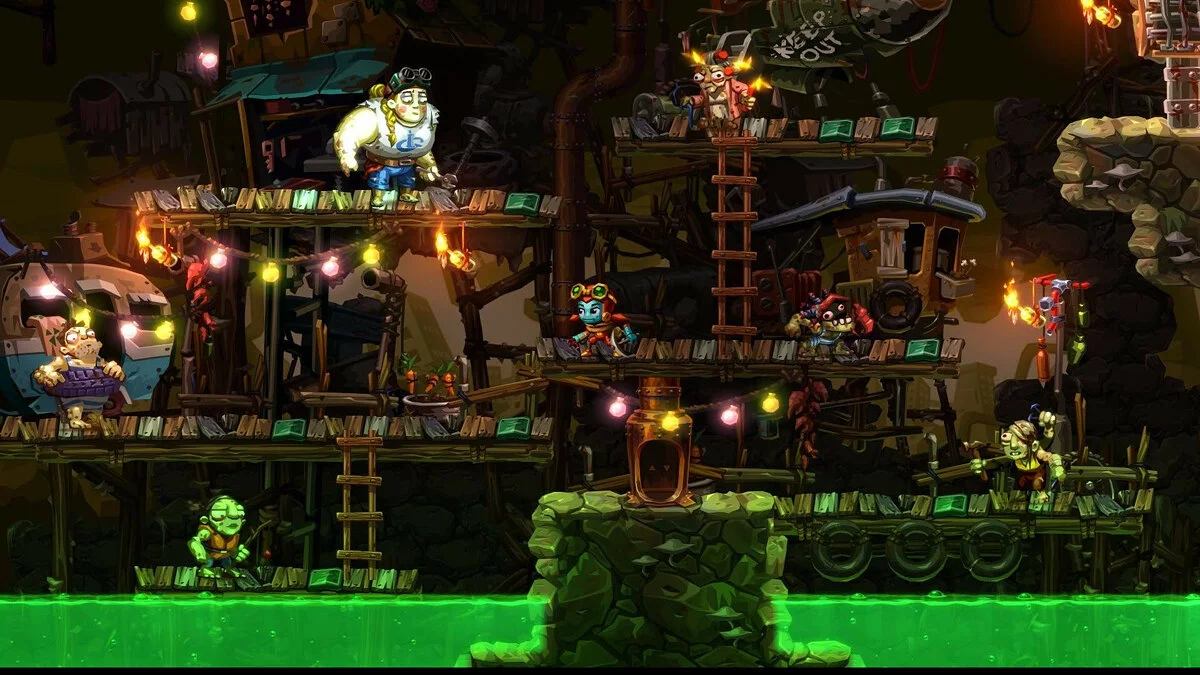 Скриншот из игры SteamWorld Dig 2 - 29
