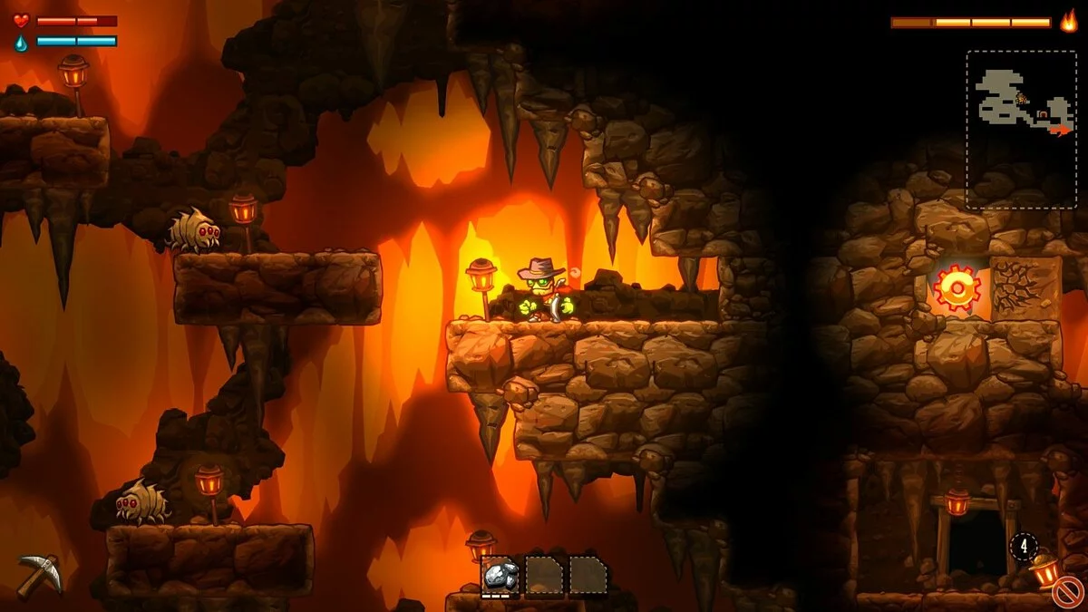 Скриншот из игры SteamWorld Dig - 8