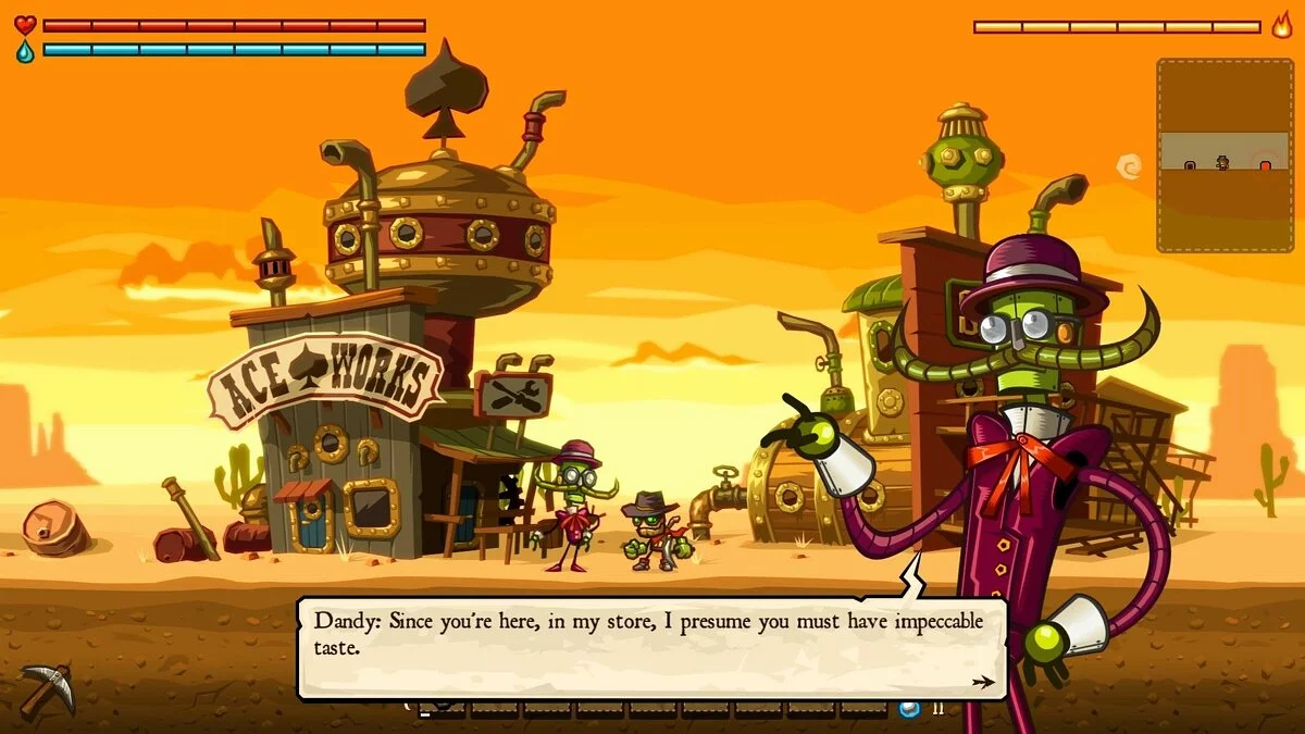 Скриншот из игры SteamWorld Dig - 36