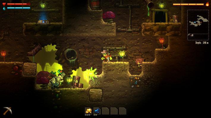 Скриншот из игры SteamWorld Dig - 61