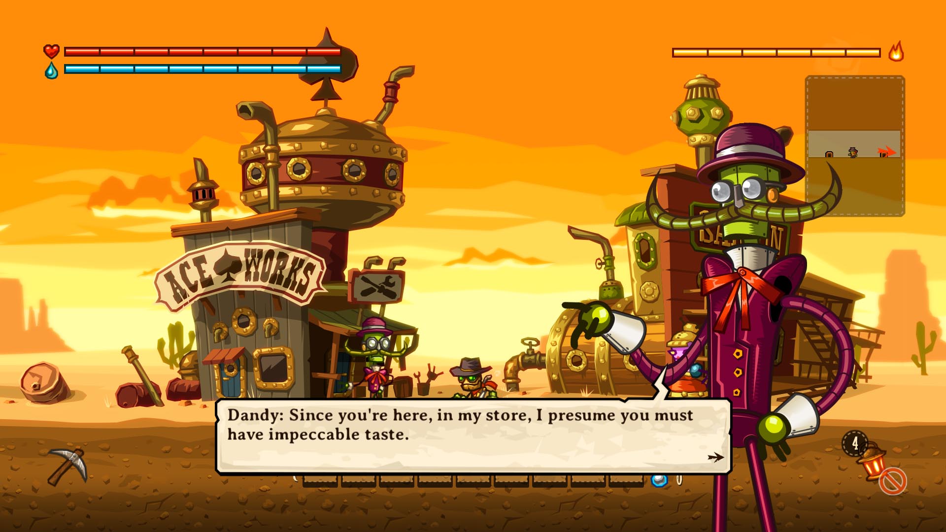 Скриншот из игры SteamWorld Dig - 66