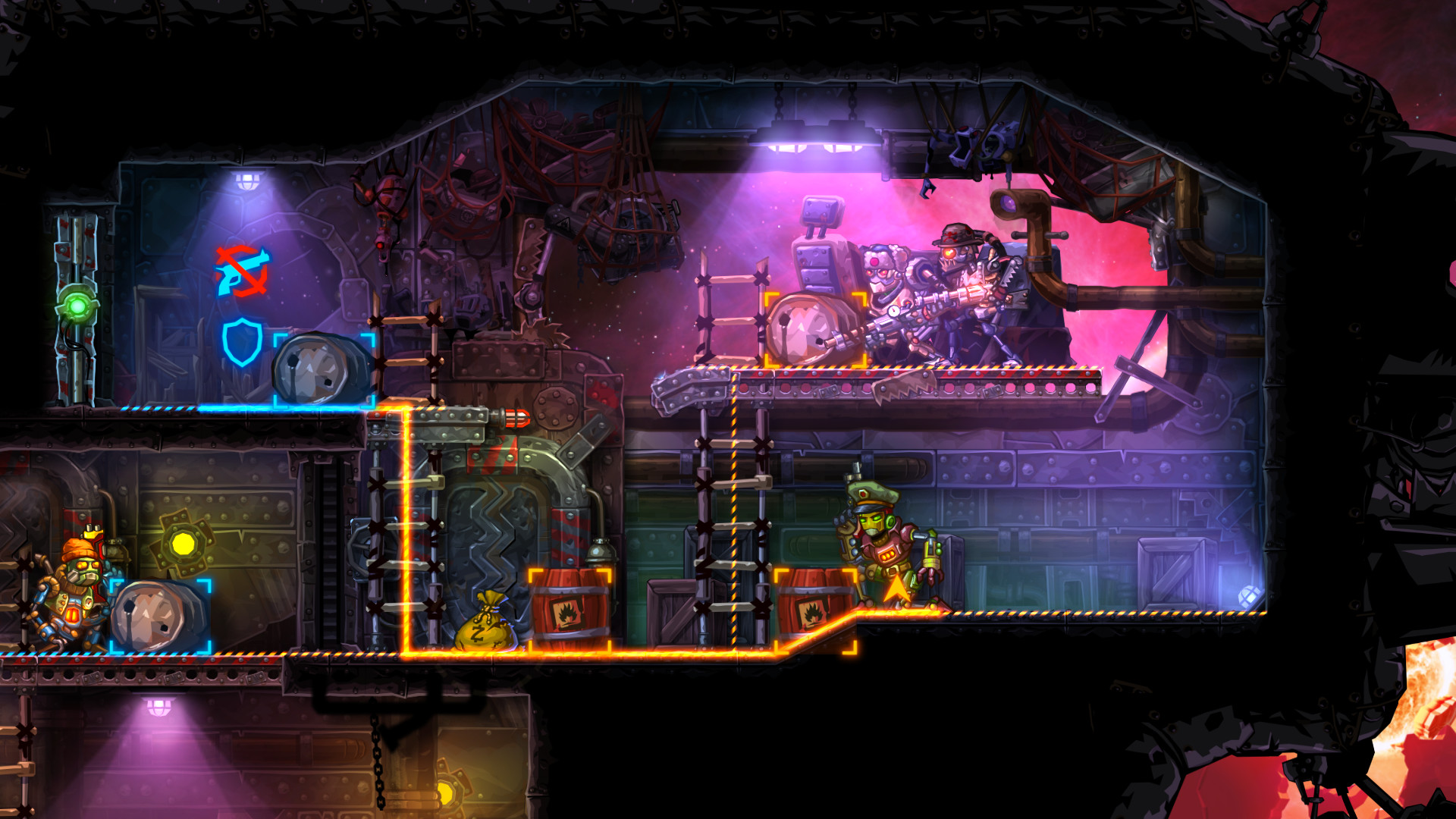 Скриншот из игры SteamWorld Heist - 90