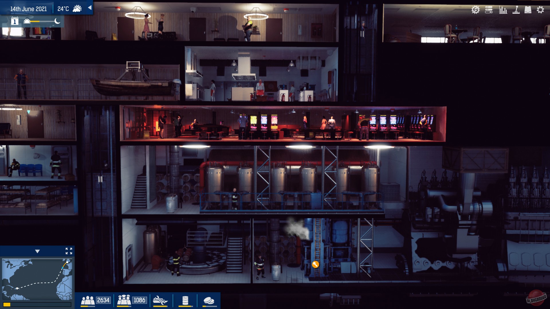 Скриншот из игры Cruise Ship Manager - 3