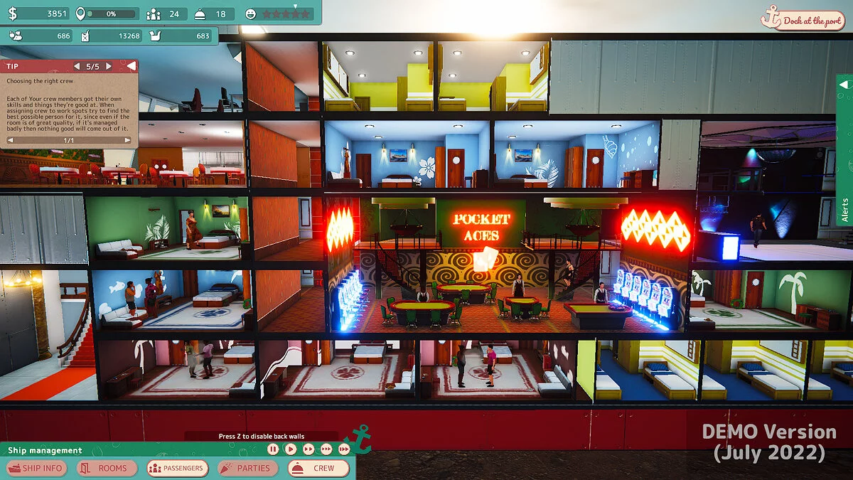 Скриншот из игры Cruise Ship Manager - 12