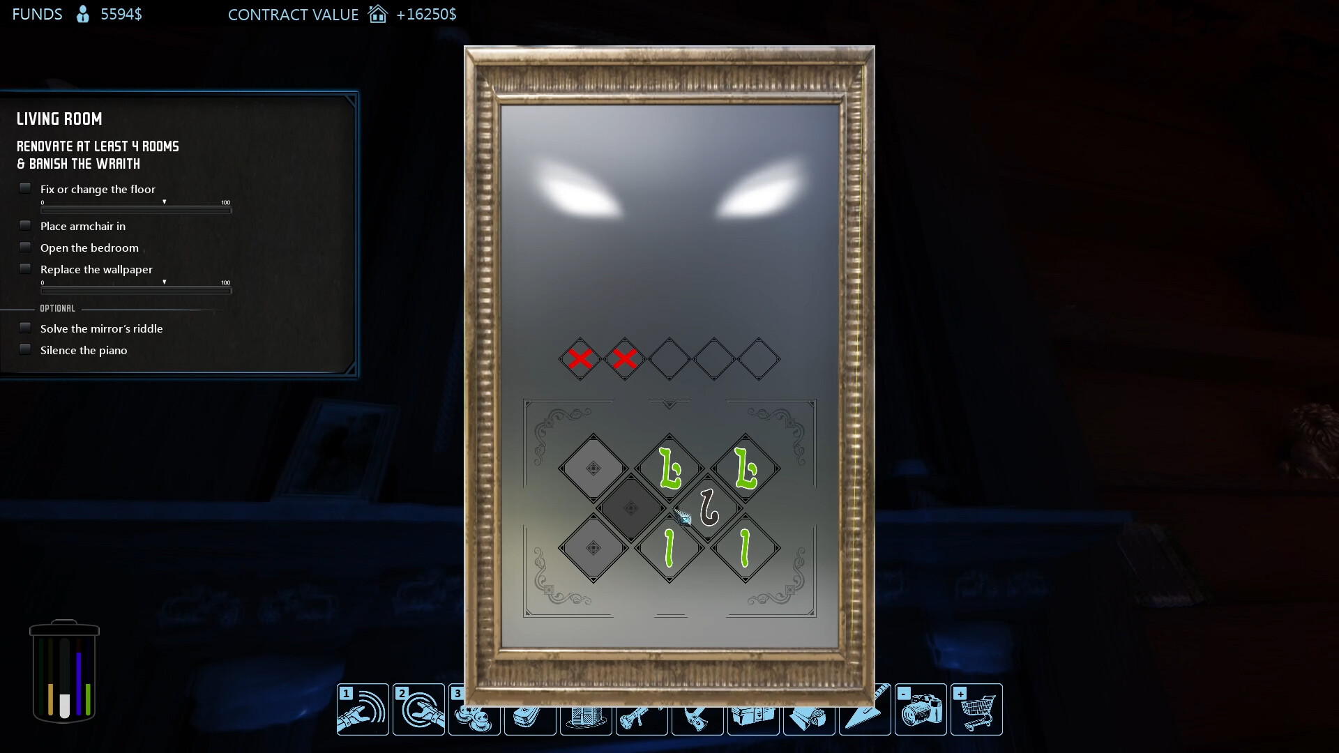 Скриншот из игры Haunted House Renovator - 2