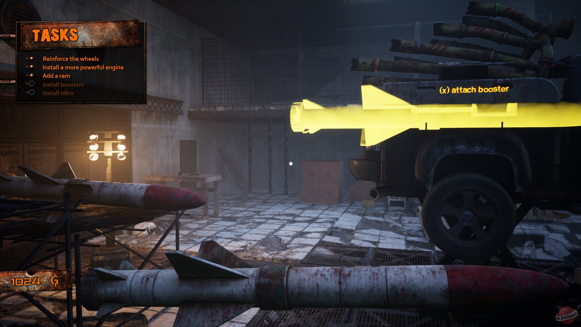 Скриншот из игры Postapo Mechanic Simulator - 2