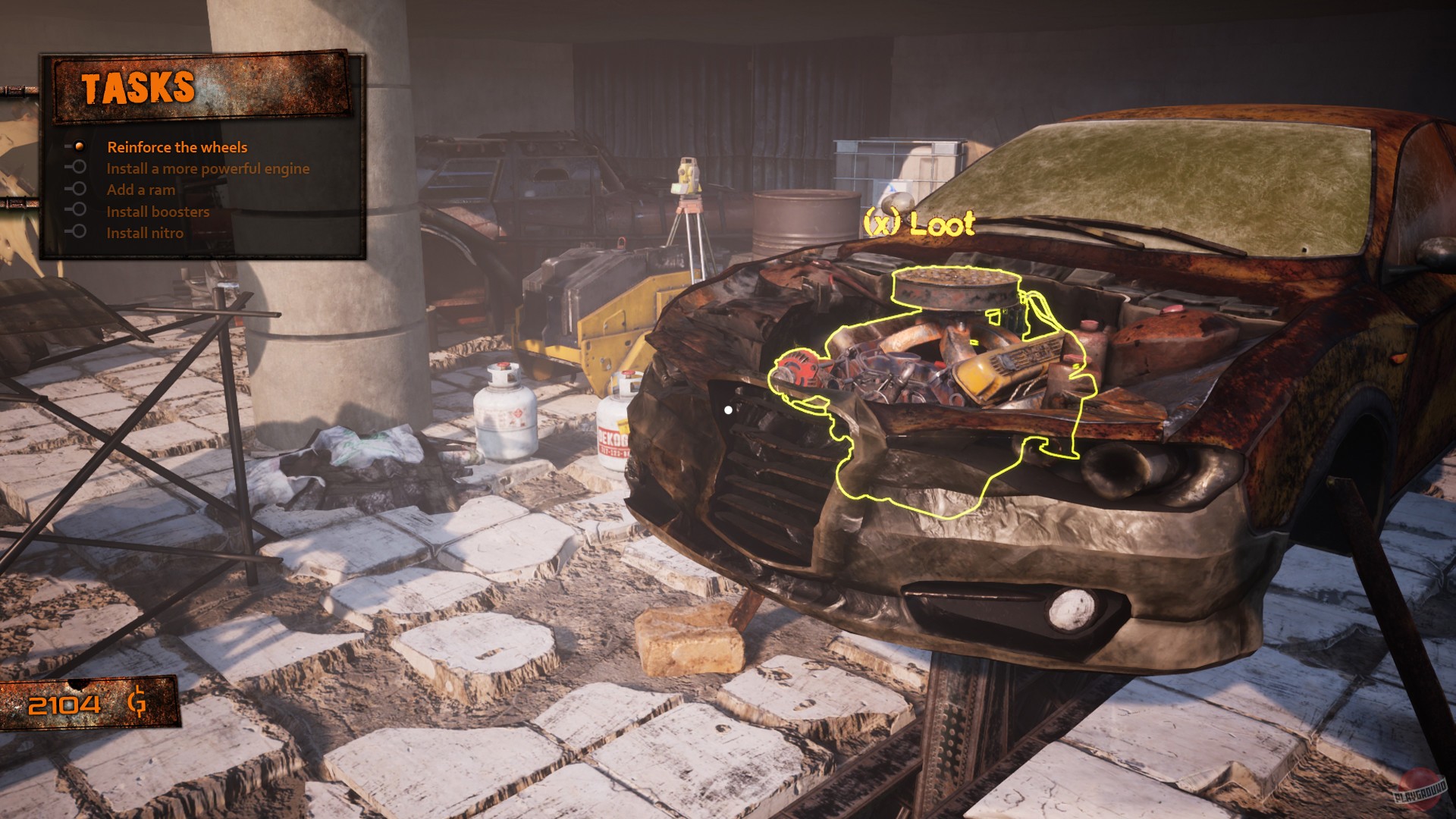 Скриншот из игры Postapo Mechanic Simulator - 1