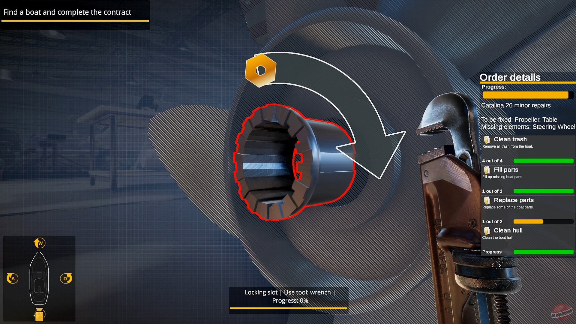 Скриншот из игры Yacht Mechanic Simulator - 22