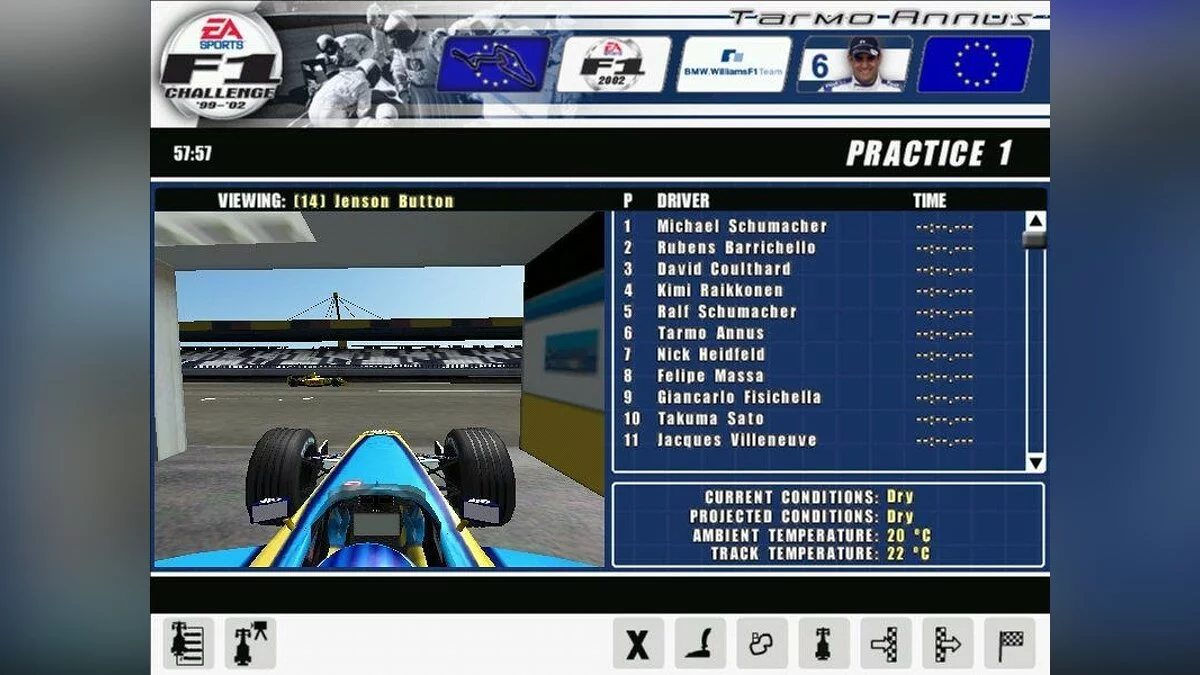Скриншот из игры F1 Career Challenge - 1