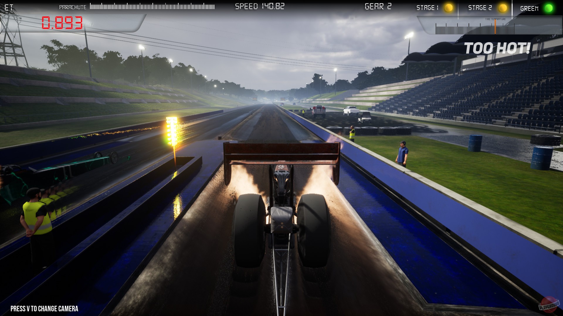 Скриншот из игры Drag Battle Top Fuel - 3