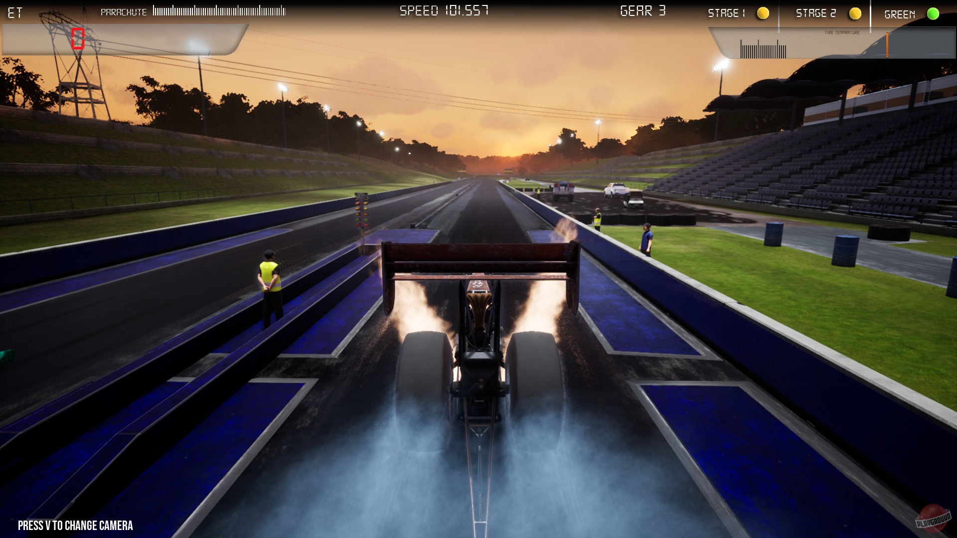 Скриншот из игры Drag Battle Top Fuel - 11