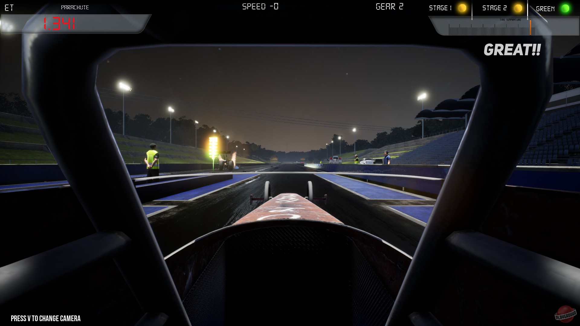 Скриншот из игры Drag Battle Top Fuel - 1