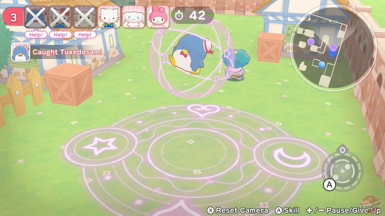 Скриншот из игры Hello Kitty and Friends: Freeze Tag Party - 1