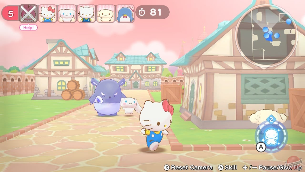 Скриншот из игры Hello Kitty and Friends: Freeze Tag Party - 4