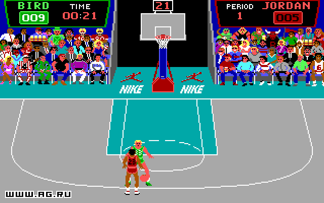 Скриншот из игры Jordan vs Bird: One on One - 5