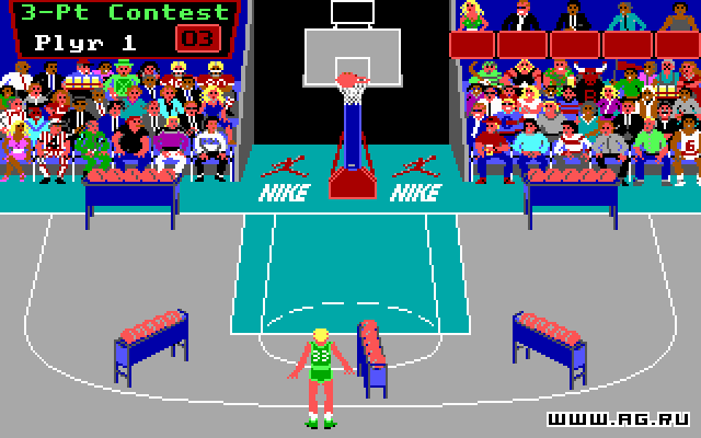 Скриншот из игры Jordan vs Bird: One on One - 3