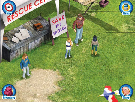 Скриншот из игры American Girl: Julie Saves the Eagles - 11