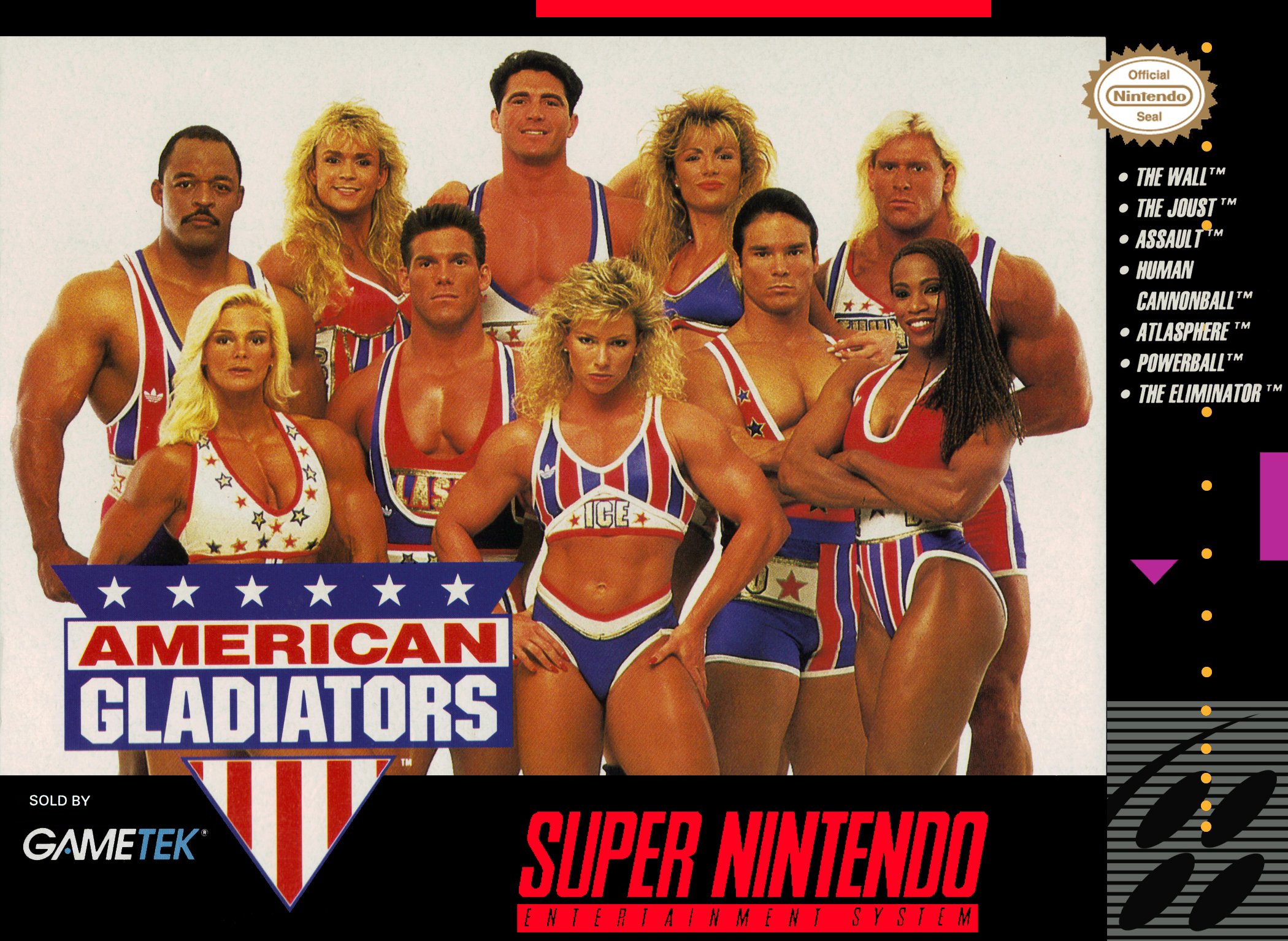 Обложка игры American Gladiators