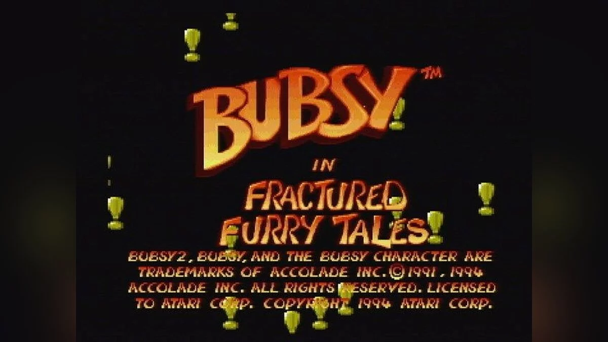 Скриншот из игры Bubsy In: Fractured Furry Tales - 1