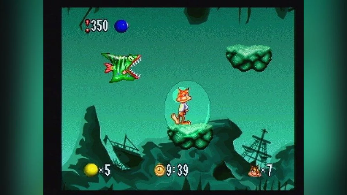 Скриншот из игры Bubsy In: Fractured Furry Tales - 5