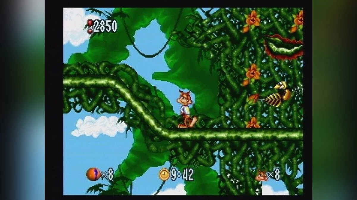 Скриншот из игры Bubsy In: Fractured Furry Tales - 3